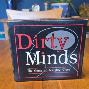 Dirty Minds Game - Black and Red